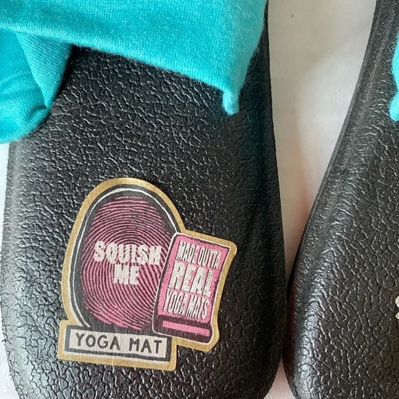 NWT Sanuk Yoga Triangle Sandals Turquoise Size 10 SW11050 - Picture 7 of 13